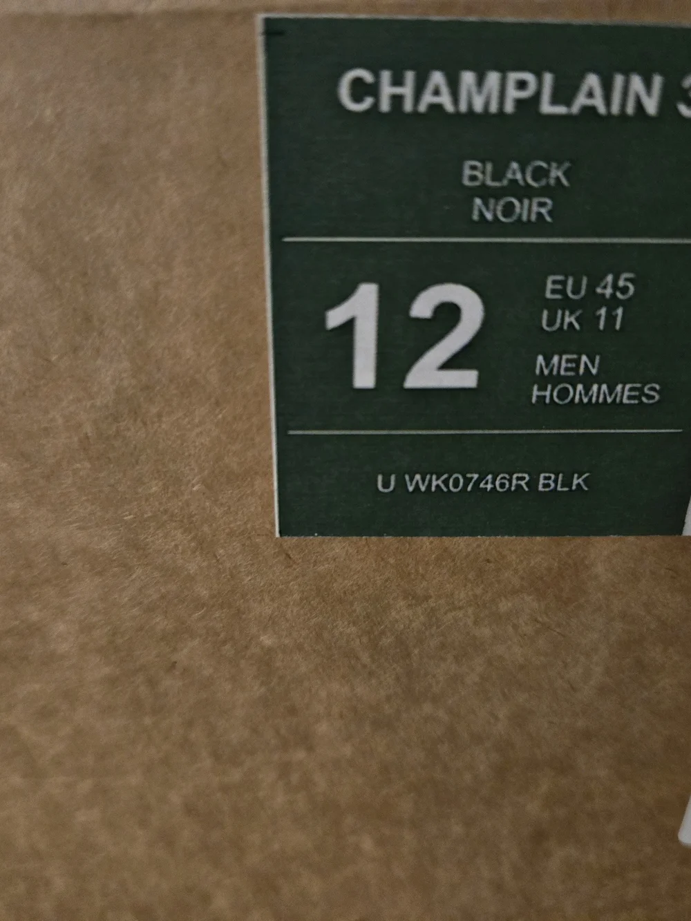 Kamik Champlain 3 Men's Black 12  Rain & Snow Boots. New In Box